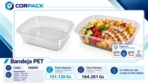 Bandeja PET 105