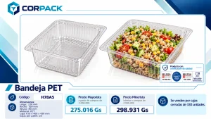 Bandeja PET H78A5 Extra Profunda